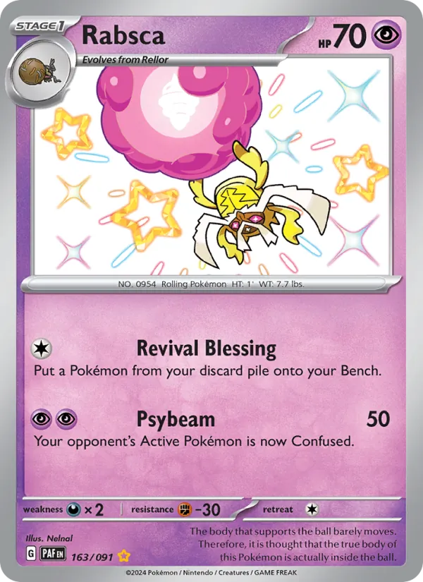 Rabsca - Paldean Fates #163/91