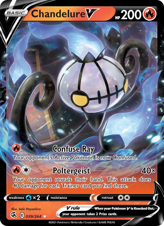 Chandelure V - Fusion Strike #39/264