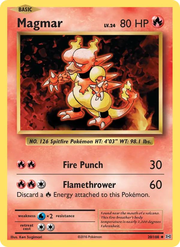 Magmar - Evolutions #20/108