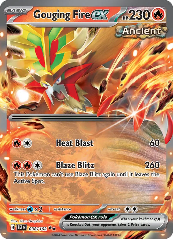 Gouging Fire ex - Temporal Forces #038/162
