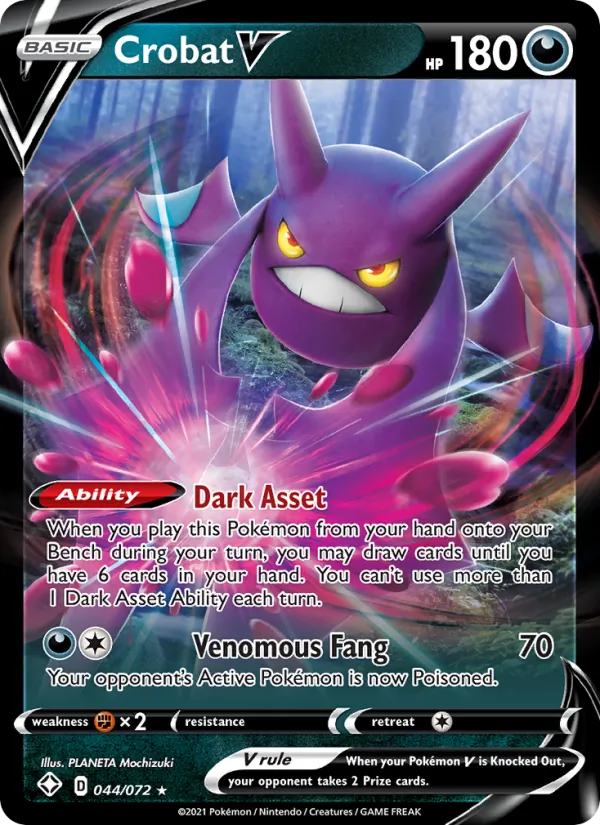 Crobat V - Shining Fates #44/72