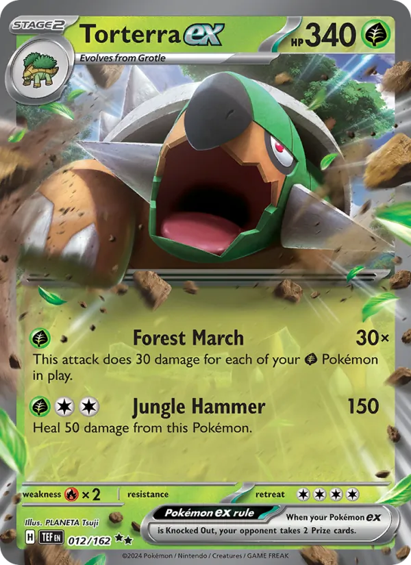 Torterra ex - Temporal Forces #012/162