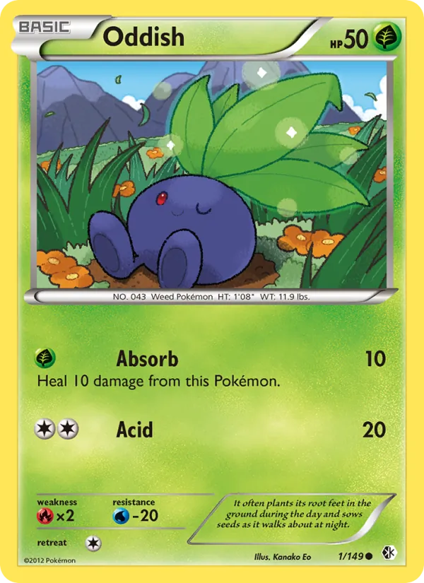 Oddish - Boundaries Crossed #1/149