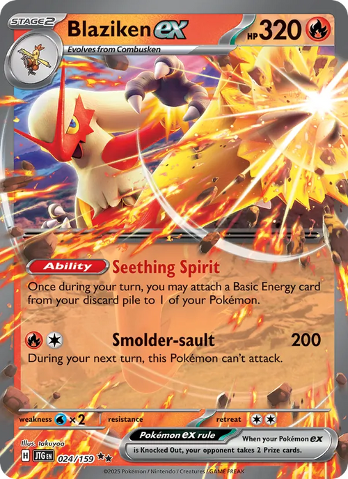 Blaziken ex - Journey Together #024/159
