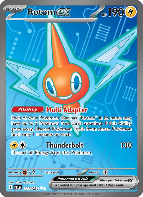 Rotom ex - Phantasmal Flames #111/94