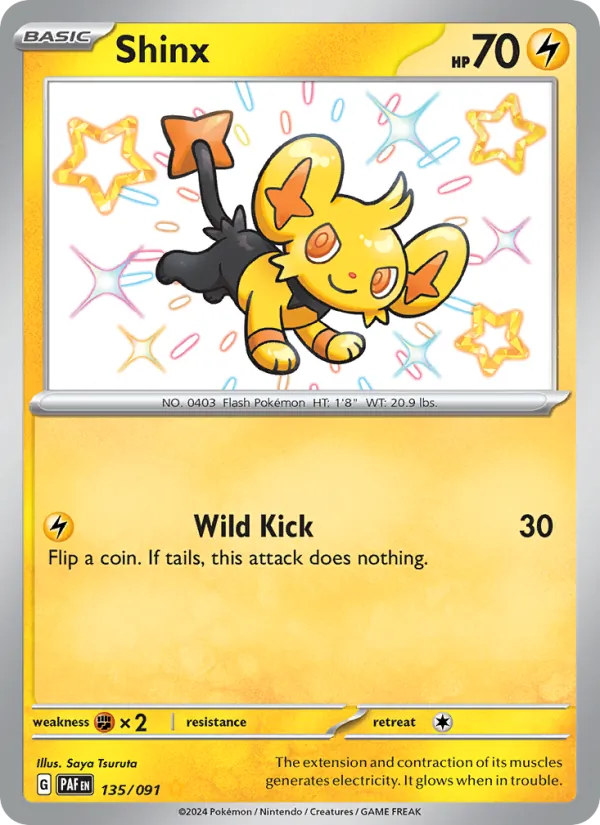 Shinx - Paldean Fates #135/91