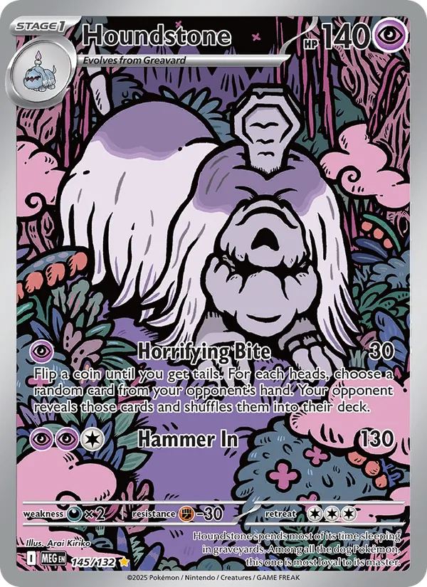 Houndstone - Mega Evolution #145/132
