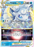 Alolan Vulpix VSTAR - Silver Tempest #034/195