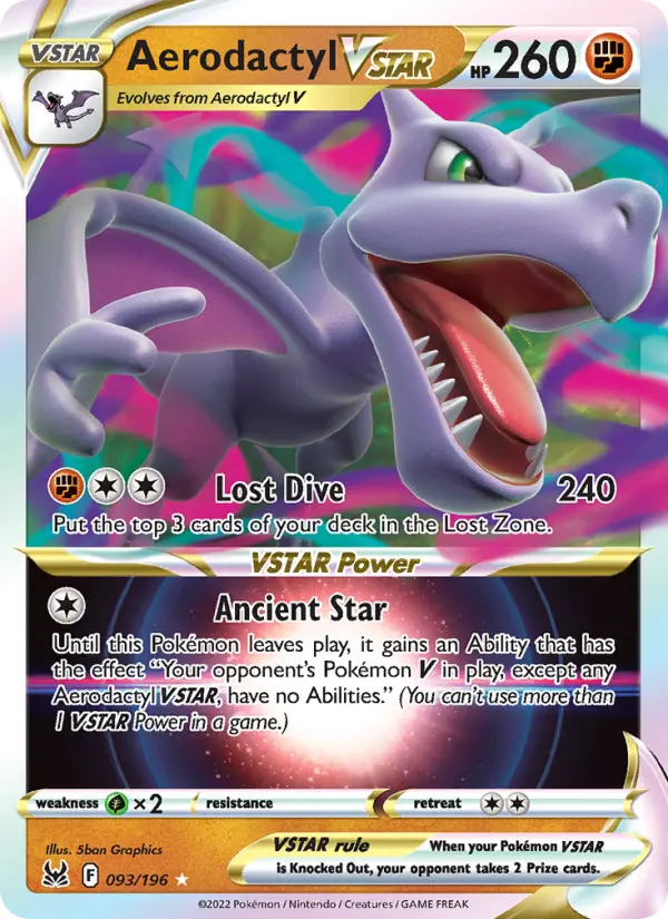 Aerodactyl VSTAR - Lost Origin #093/196