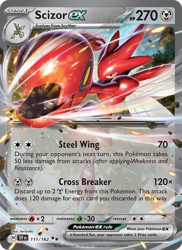 Scizor ex - Temporal Forces #111/162