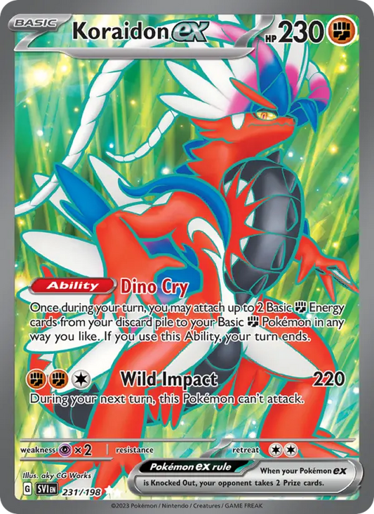 Koraidon ex - Scarlet & Violet #231/198