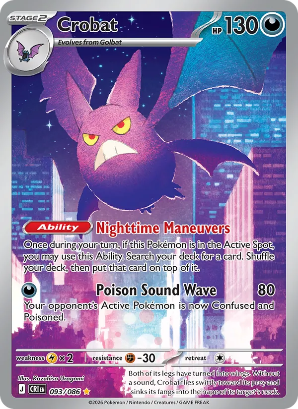 Crobat - Chaos Rising #093/86