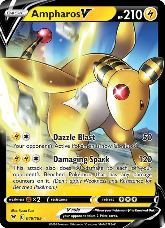 Ampharos V - Vivid Voltage #49/185