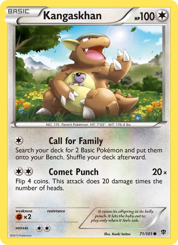 Kangaskhan - Plasma Blast #71/101