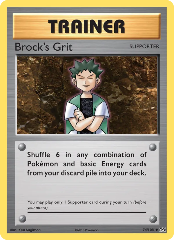 Brock's Grit - Evolutions #74/108