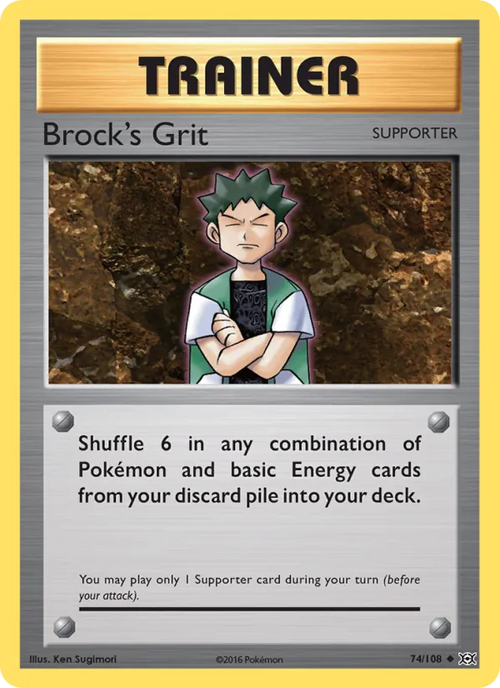 Brock's Grit - Evolutions #74/108
