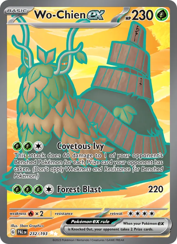 Wo-Chien ex - Paldea Evolved #232/193