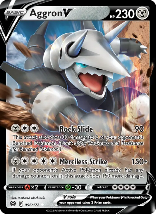 Aggron V - Brilliant Stars #096/172