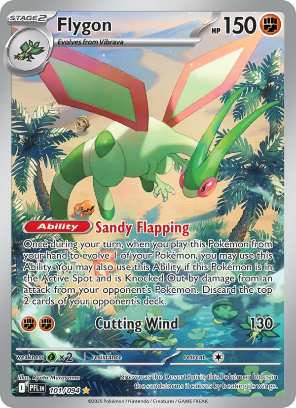 Flygon - Phantasmal Flames #101/94