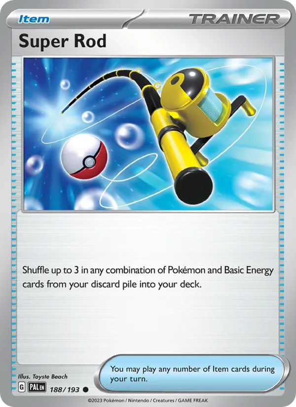 Super Rod - Paldea Evolved #188/193