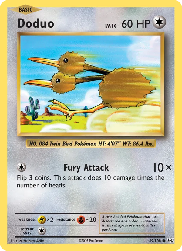 Doduo - Evolutions #69/108