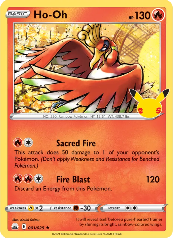 Ho-Oh - Celebrations #1/25