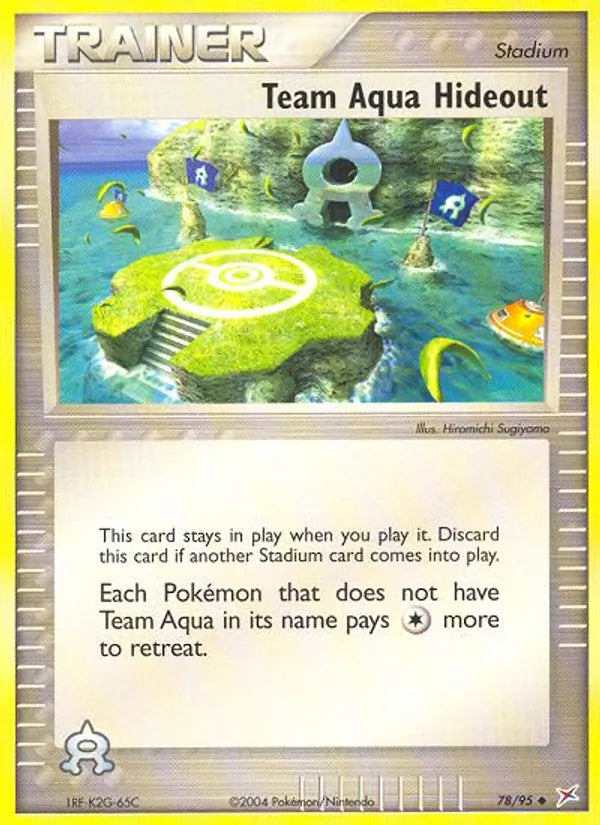 Team Aqua Hideout - Team Magma vs Team Aqua #78/95