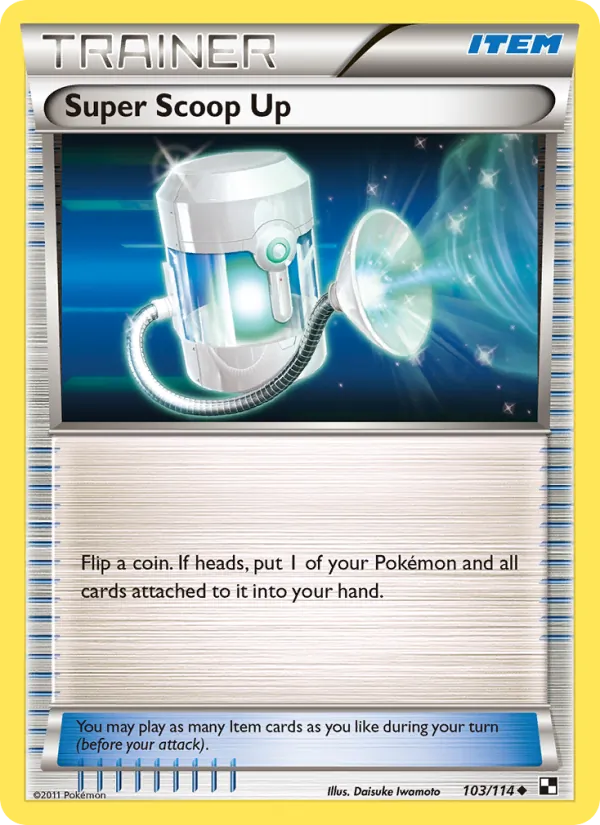 Super Scoop Up - Black & White #103/114