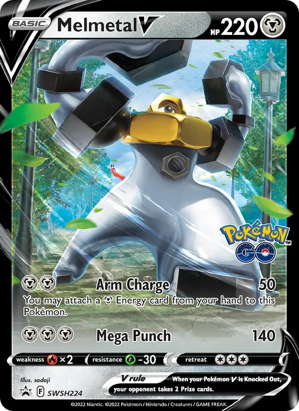 Melmetal V - SWSH Black Star Promos #SWSH224/307