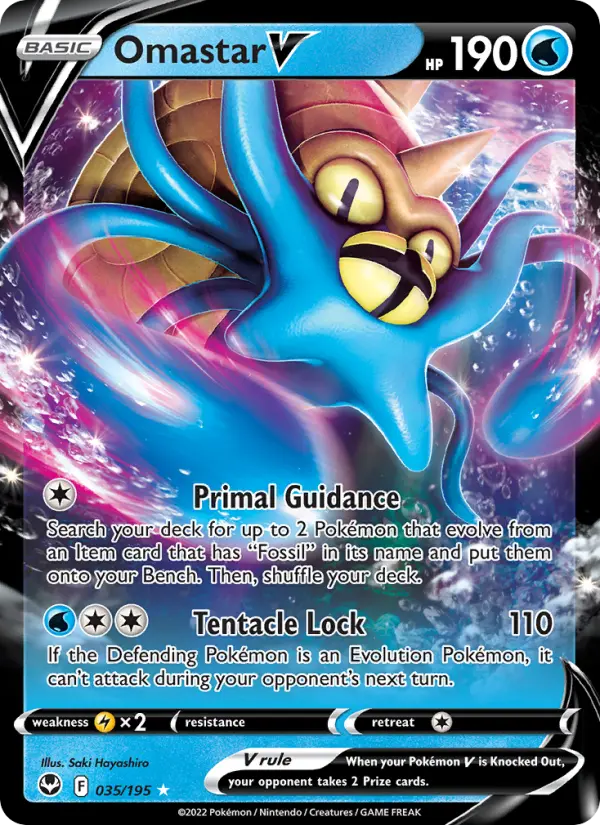 Omastar V - Silver Tempest #035/195