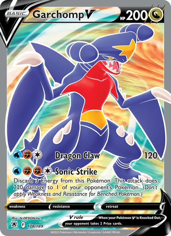 Garchomp V - Astral Radiance #178/189