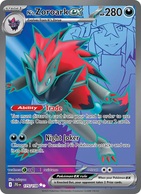N's Zoroark ex - Journey Together #175/159