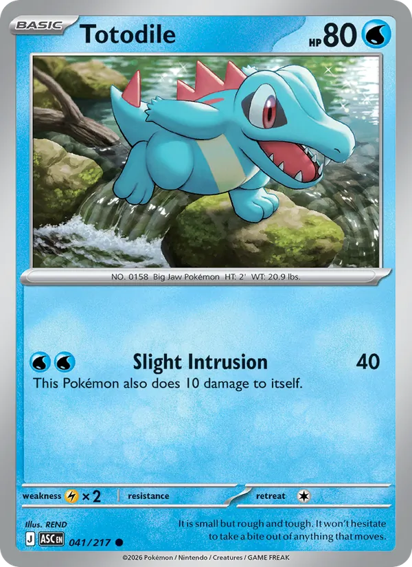 Totodile - Ascended Heroes #041/217