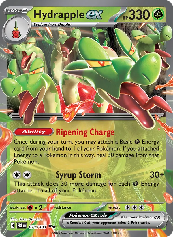 Hydrapple ex - Prismatic Evolutions #011/131