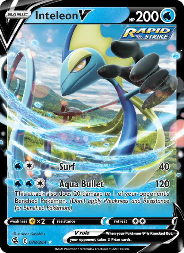 Inteleon V - Fusion Strike #78/264