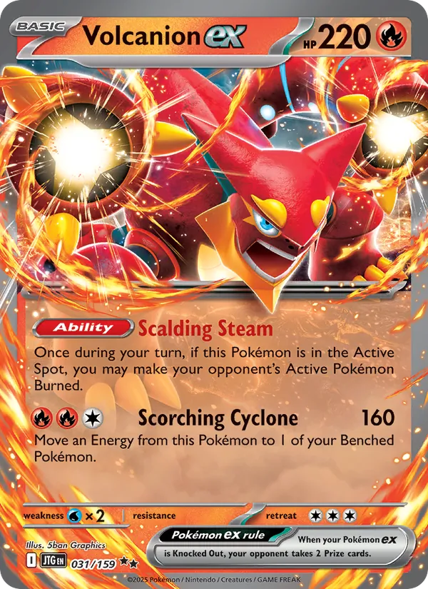 Volcanion ex - Journey Together #031/159