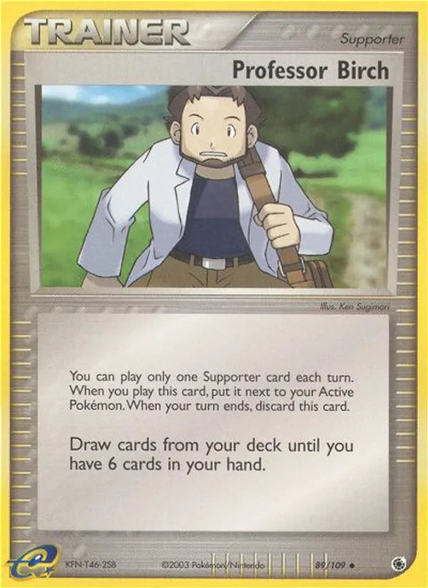 Professor Birch - Ruby & Sapphire #89/109