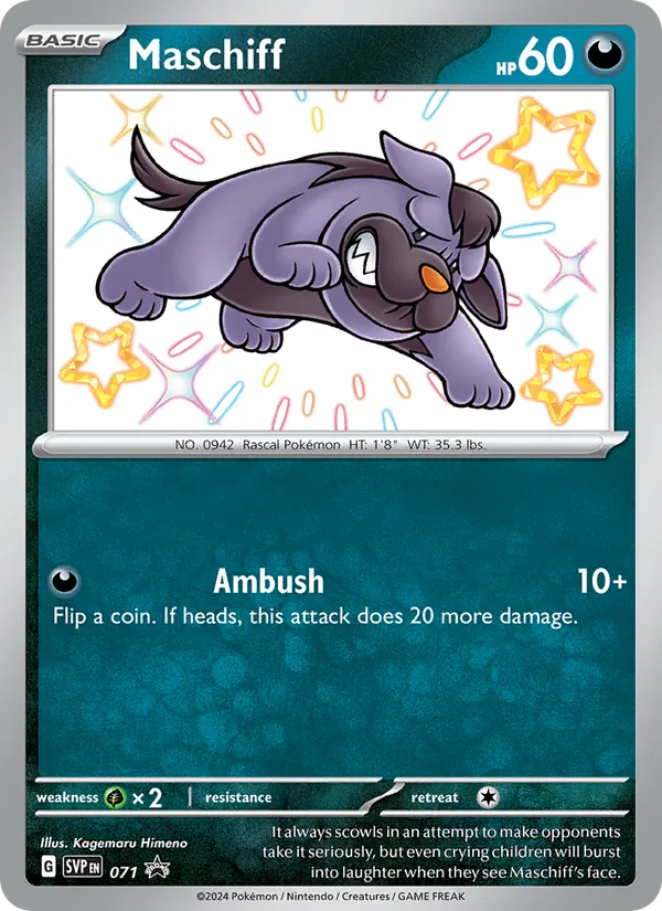Maschiff - SVP Black Star Promos #071/225