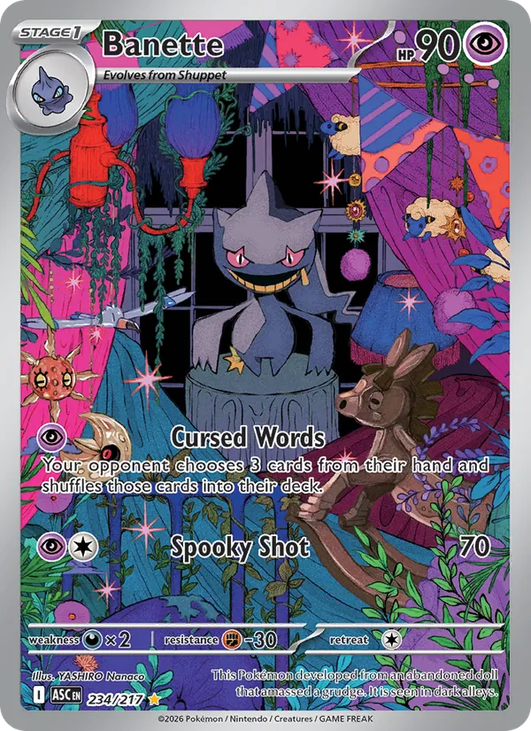 Banette - Ascended Heroes #234/217