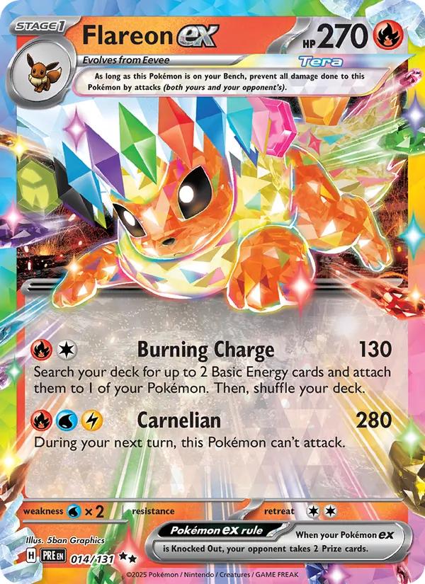 Flareon ex - Prismatic Evolutions #014/131