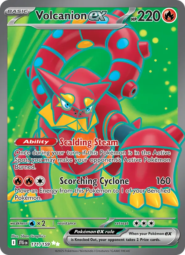 Volcanion ex - Journey Together #171/159