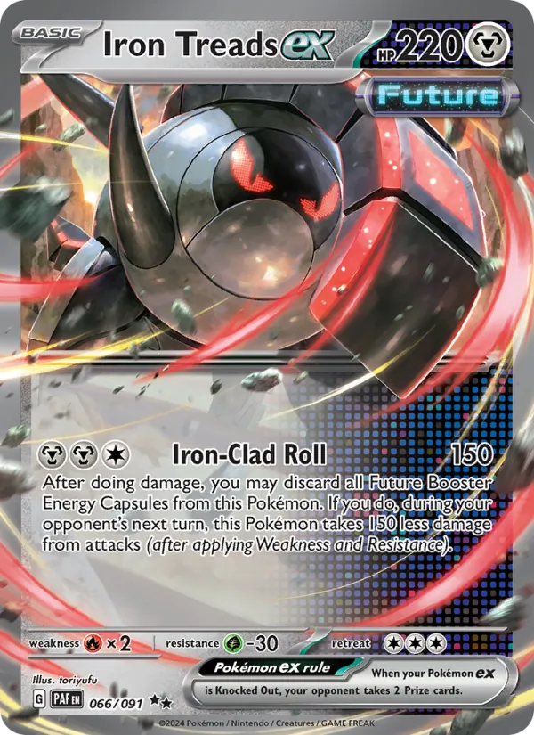 Iron Treads ex - Paldean Fates #066/91