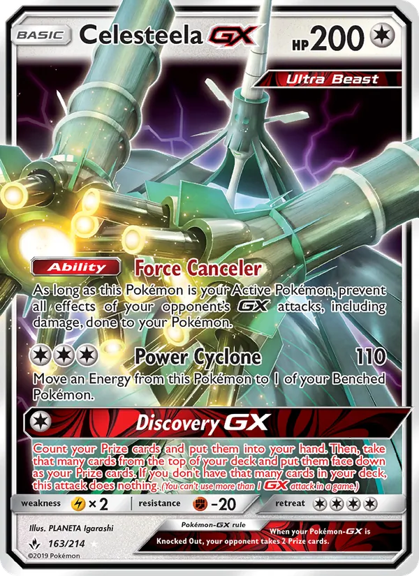Celesteela GX - Unbroken Bonds #163/214