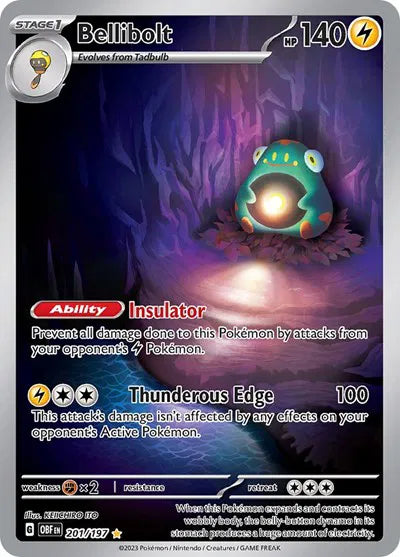 Bellibolt Illustion rare