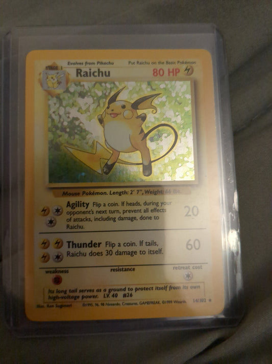 Raichu (Base set Holo)