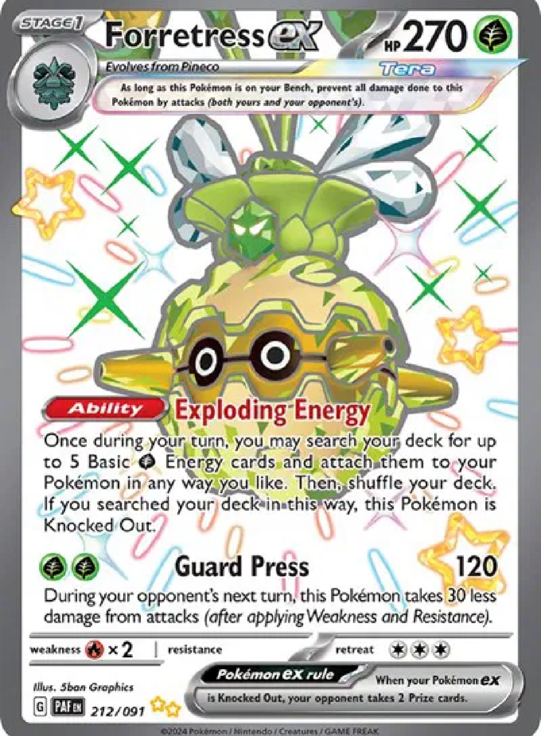 Forretress ex Shiny