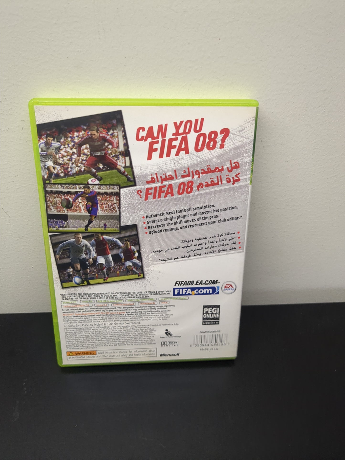 FIFA 08 -Xbox 360