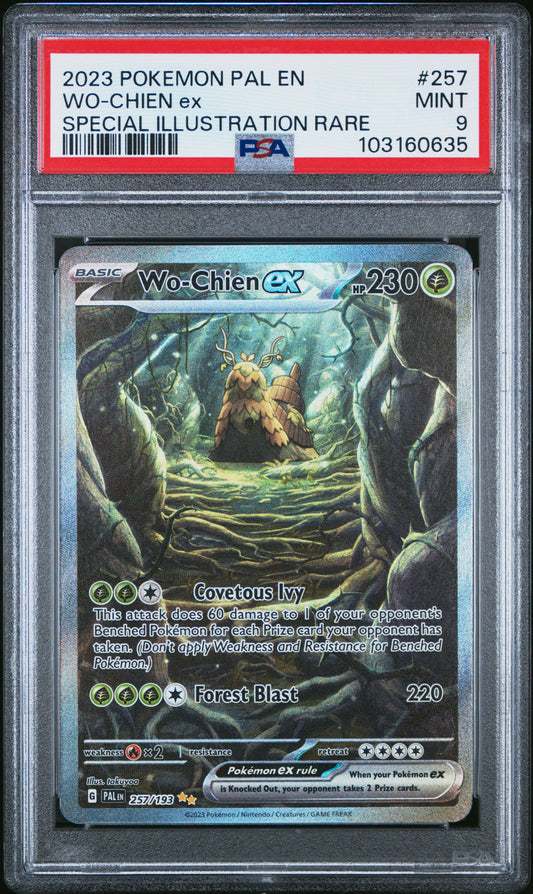Wo-Chien ex graded PSA 9