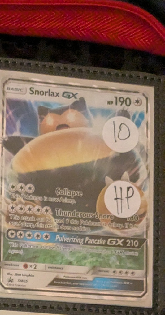 Snorlax GX (Heavily Played Bad Condition)