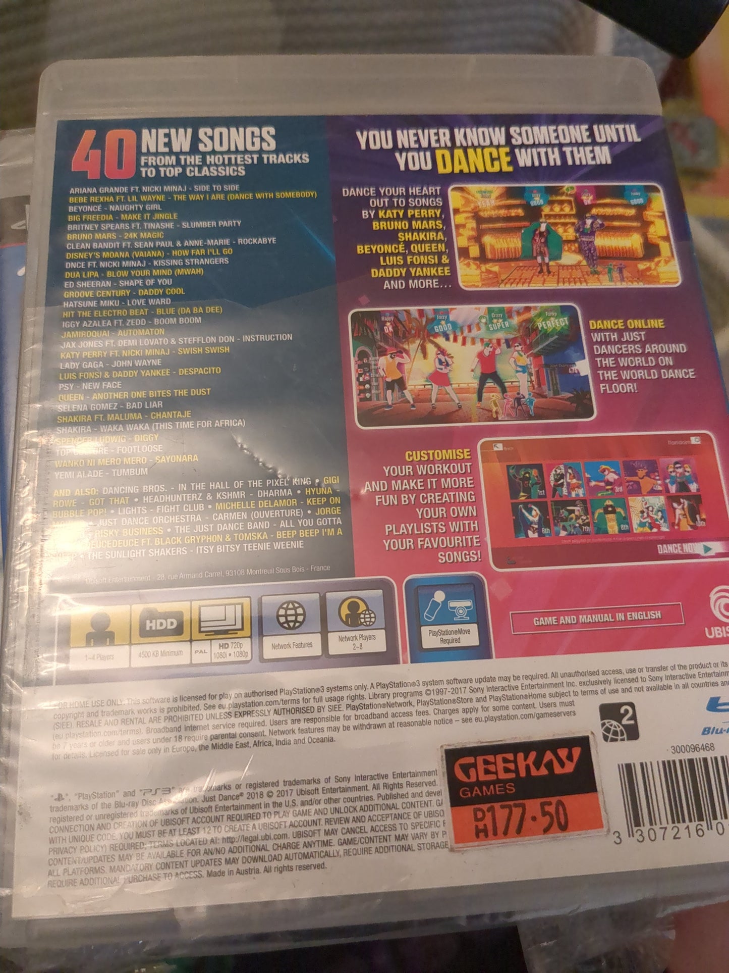 Just Dance 2018 - Sony PlayStation 3